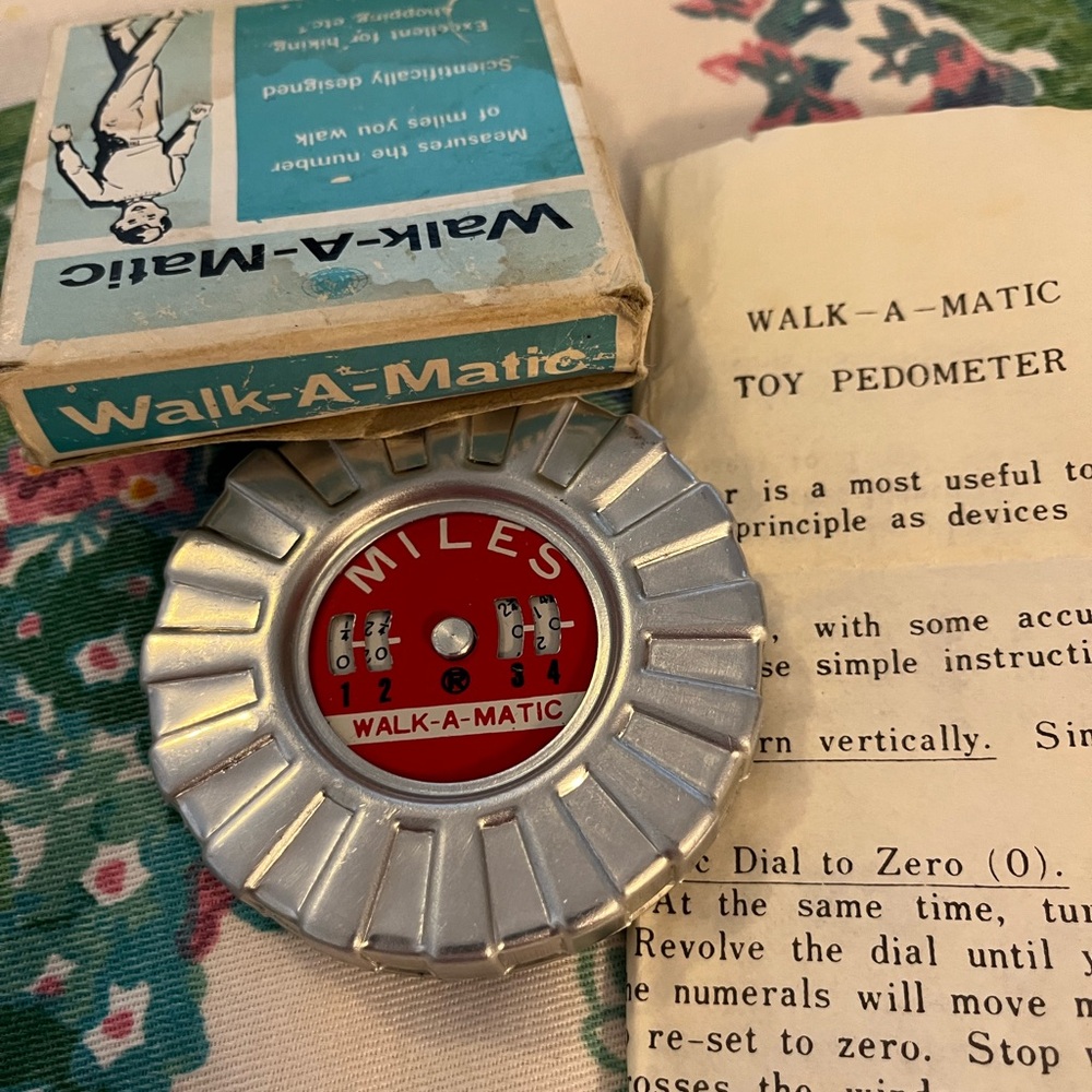 Vintage Walk-A-Matic Pedometer